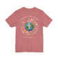 Columbia Blue- It’s Just Earth, Chill Out, Romans 12:2  Jersey Short Sleeve Tee