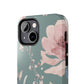 Green Fall floral Tough Phone Cases