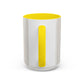 Simple Coffee & Jesus Type of Morning, Faith Accent Coffee Mug (11, 15oz)