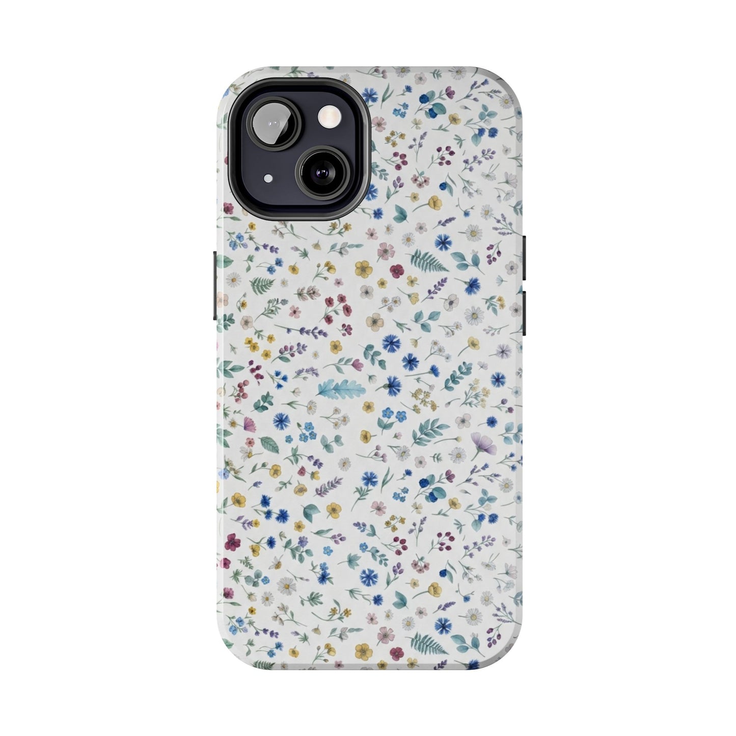 White Floral, Tough Phone Cases, Floral, Fall