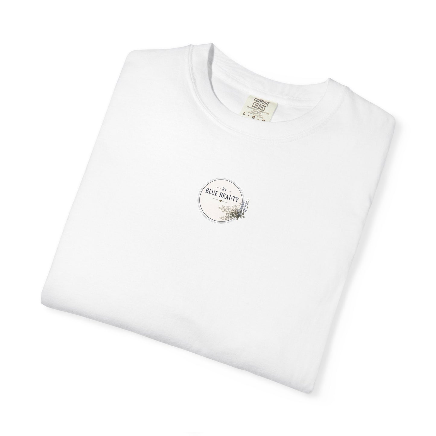 T-Shirt — 'Ky Blue Beauty' Vintage Botanical Tee