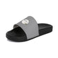 Women's Slide Sandals with Mini Logo Patch — Casual Pool & Summer Slides