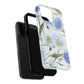 Blue Floral Tough Phone Cases