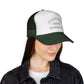 Christian Trucker Hat — "It's Just Earth, Chill Out" Romans 12:2 Mesh Cap