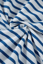 Stripe Drop Shoulder Crewneck Sweatshirt