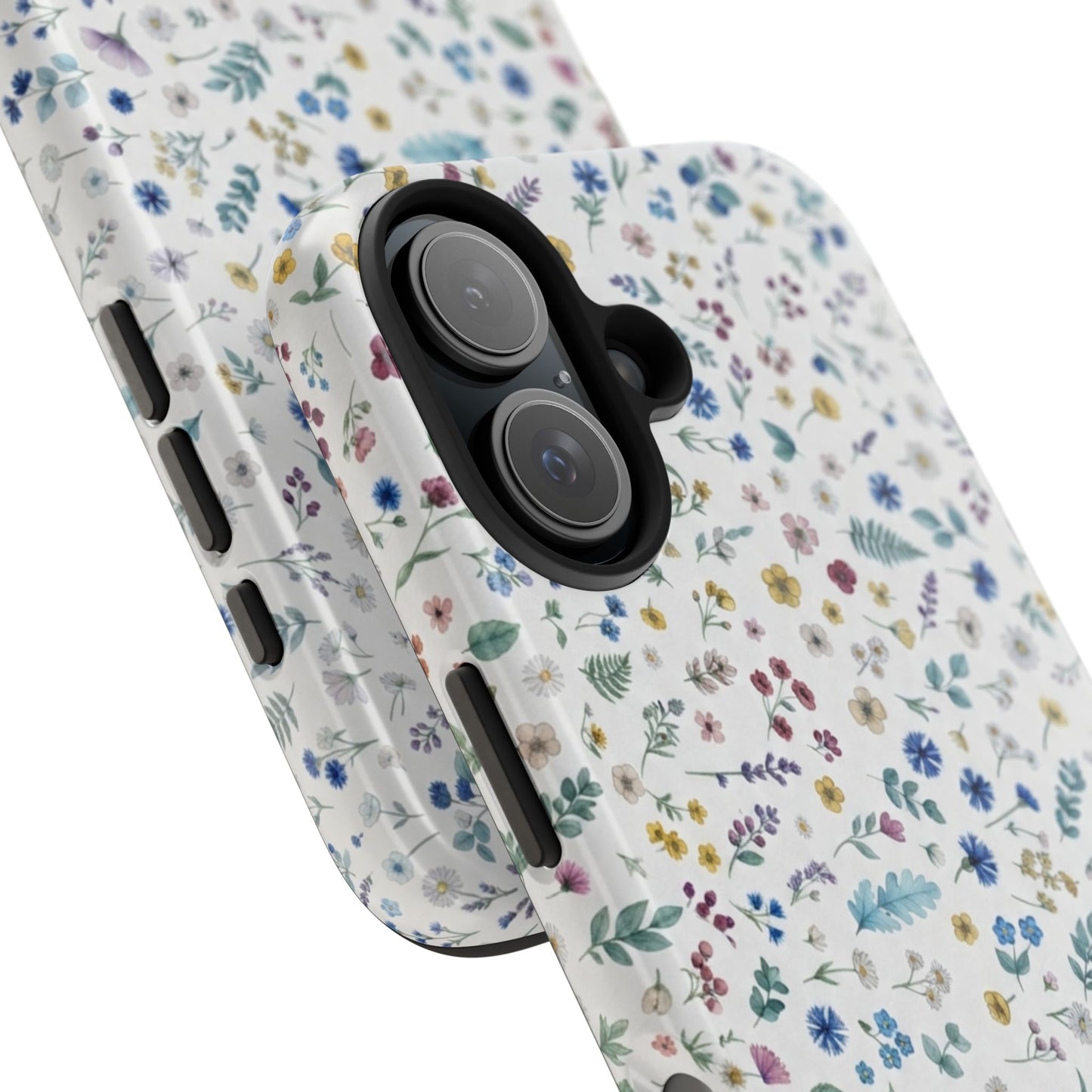 White Floral, Tough Phone Cases, Floral, Fall