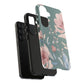 Green Fall floral Tough Phone Cases