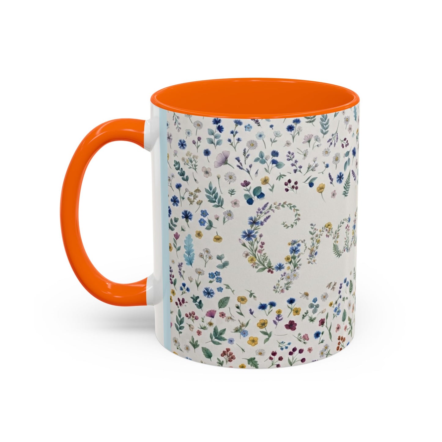 Grace Led Floral, Faith, Coffee Mug (11, 15oz)