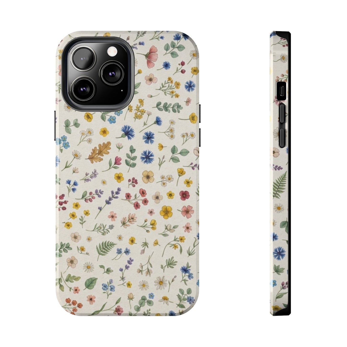 Yellow Floral, Fall/Autumn, Tough Phone Cases