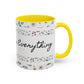 Prayer Changes Everything Accent Coffee Mug (11, 15oz)