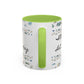 "It's okay, Let Coffee & Prayer Fuel the day." Accent Coffee Mug (11, 15oz)