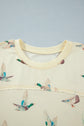 Mallard Duck Short Sleeve Top & Pants Set