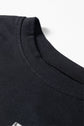 Camo Game Day Letter Graphic Round Neck T-Shirt
