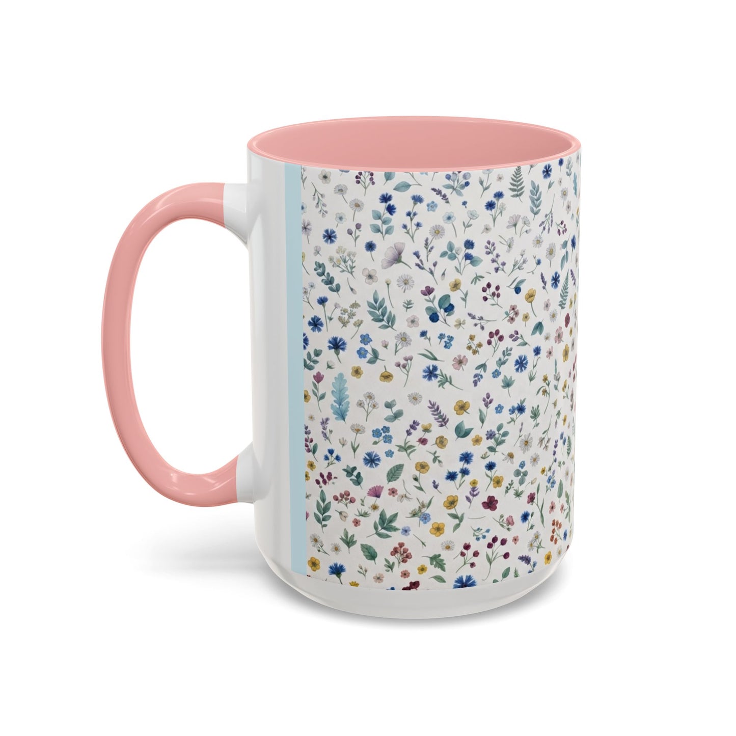 Floral Accent, Spring & Fall Collection Coffee Mug (11, 15oz)