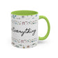Prayer Changes Everything Accent Coffee Mug (11, 15oz)