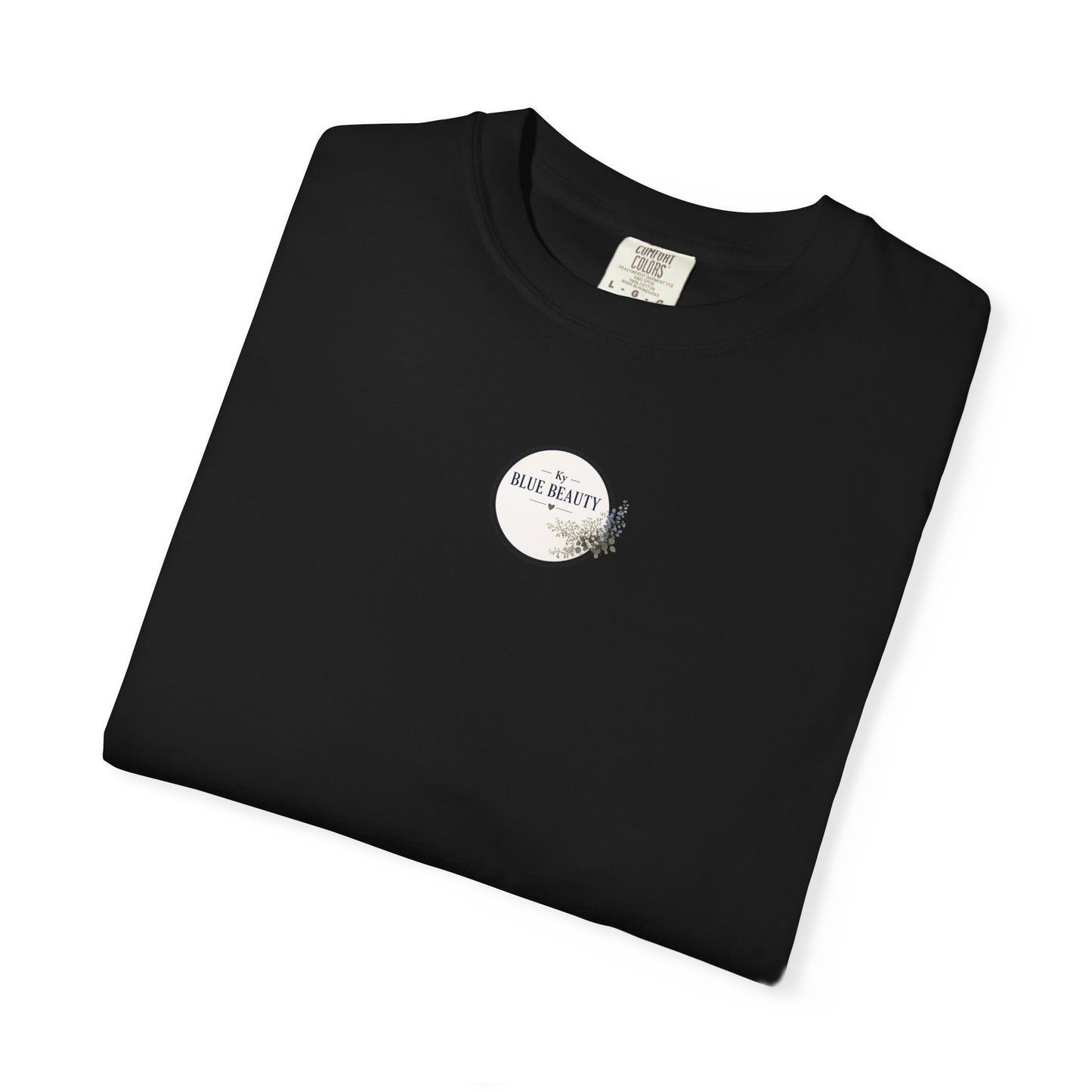 T-Shirt — 'Ky Blue Beauty' Vintage Botanical Tee