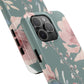 Green Fall floral Tough Phone Cases