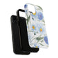 Blue Floral Tough Phone Cases