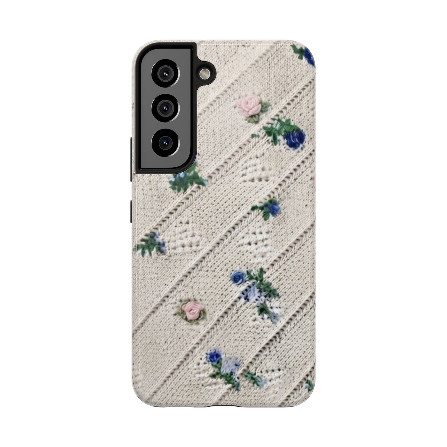 Tough Phone Cases, Fabric Like, Grandmillenial, Floral