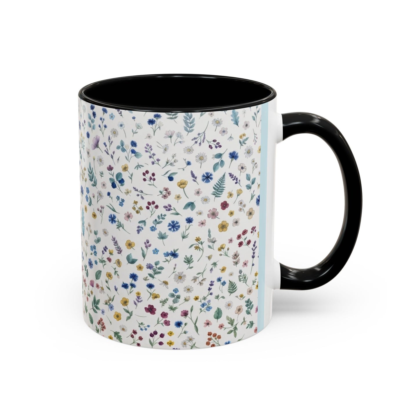 Floral Accent, Spring & Fall Collection Coffee Mug (11, 15oz)