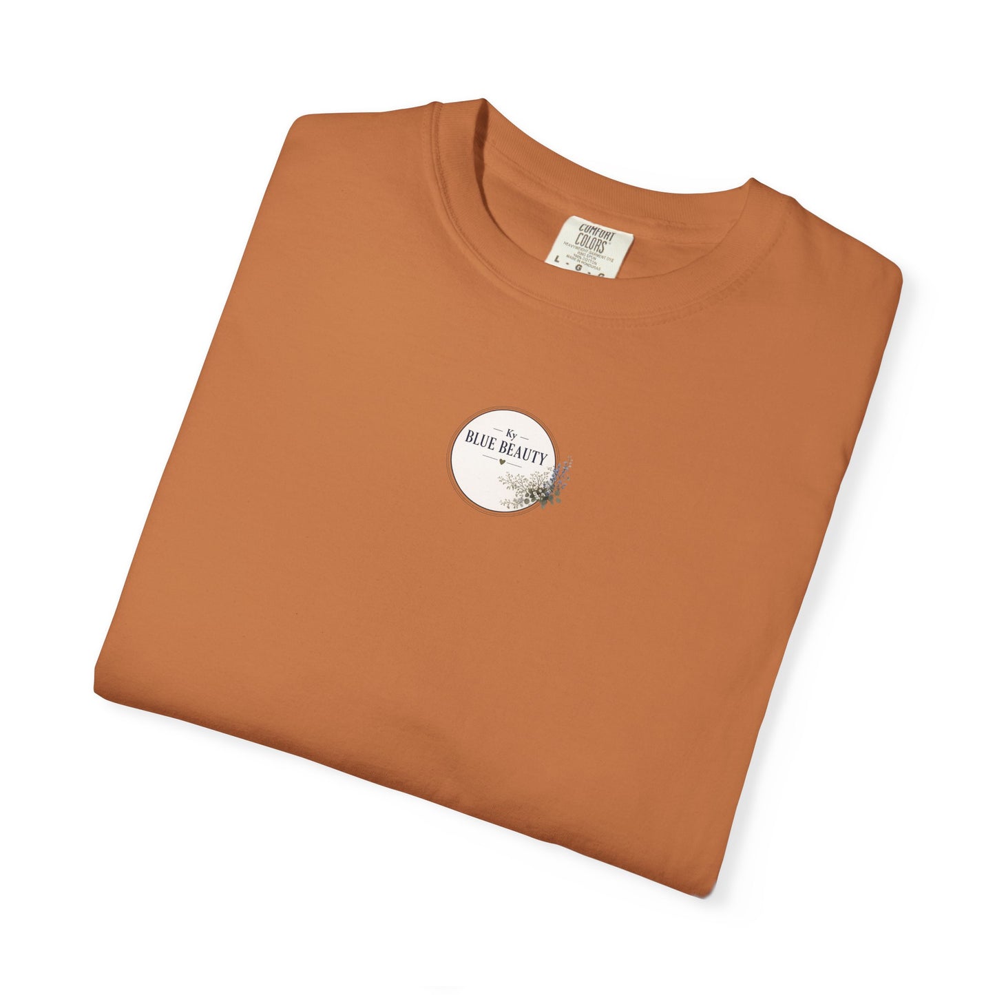 T-Shirt — 'Ky Blue Beauty' Vintage Botanical Tee