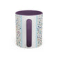 Floral Accent, Spring & Fall Collection Coffee Mug (11, 15oz)