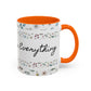 Prayer Changes Everything Accent Coffee Mug (11, 15oz)