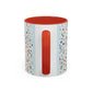 Floral Accent, Spring & Fall Collection Coffee Mug (11, 15oz)