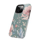 Green Fall floral Tough Phone Cases