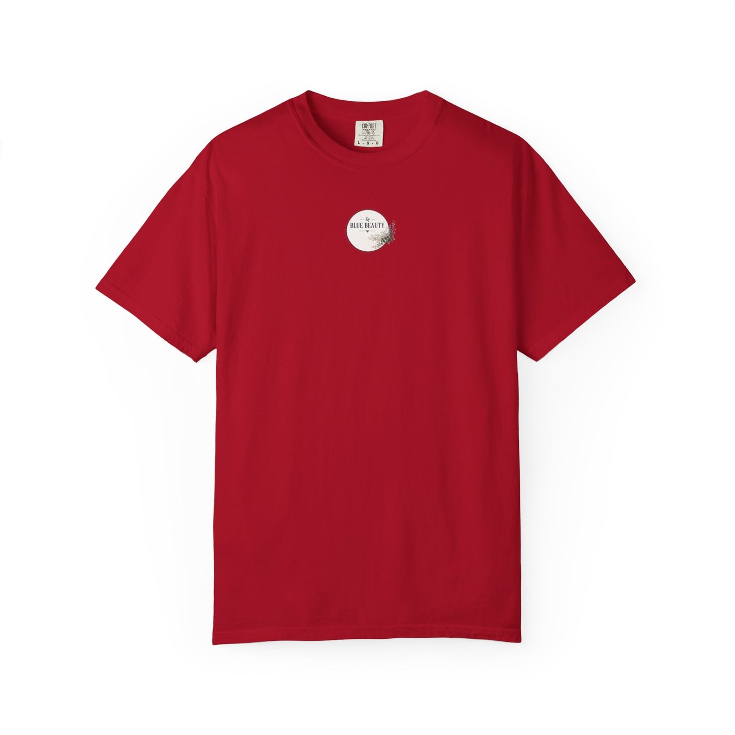 T-Shirt — 'Ky Blue Beauty' Vintage Botanical Tee