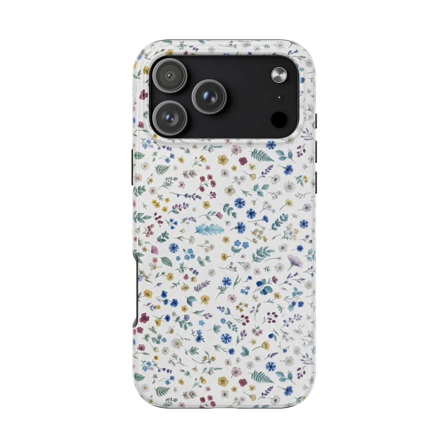 White Floral, Tough Phone Cases, Floral, Fall