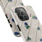 Tough Phone Cases, Fabric Like, Grandmillenial, Floral