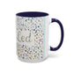 Grace Led Floral, Faith, Coffee Mug (11, 15oz)