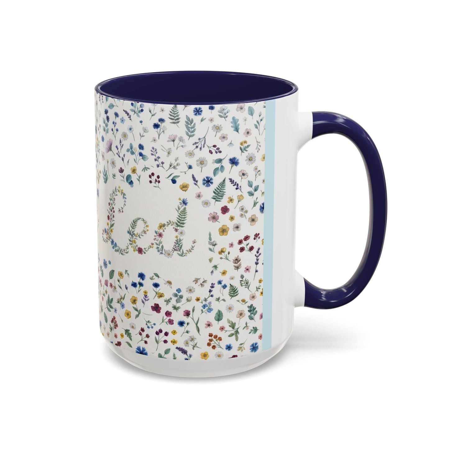 Grace Led Floral, Faith, Coffee Mug (11, 15oz)