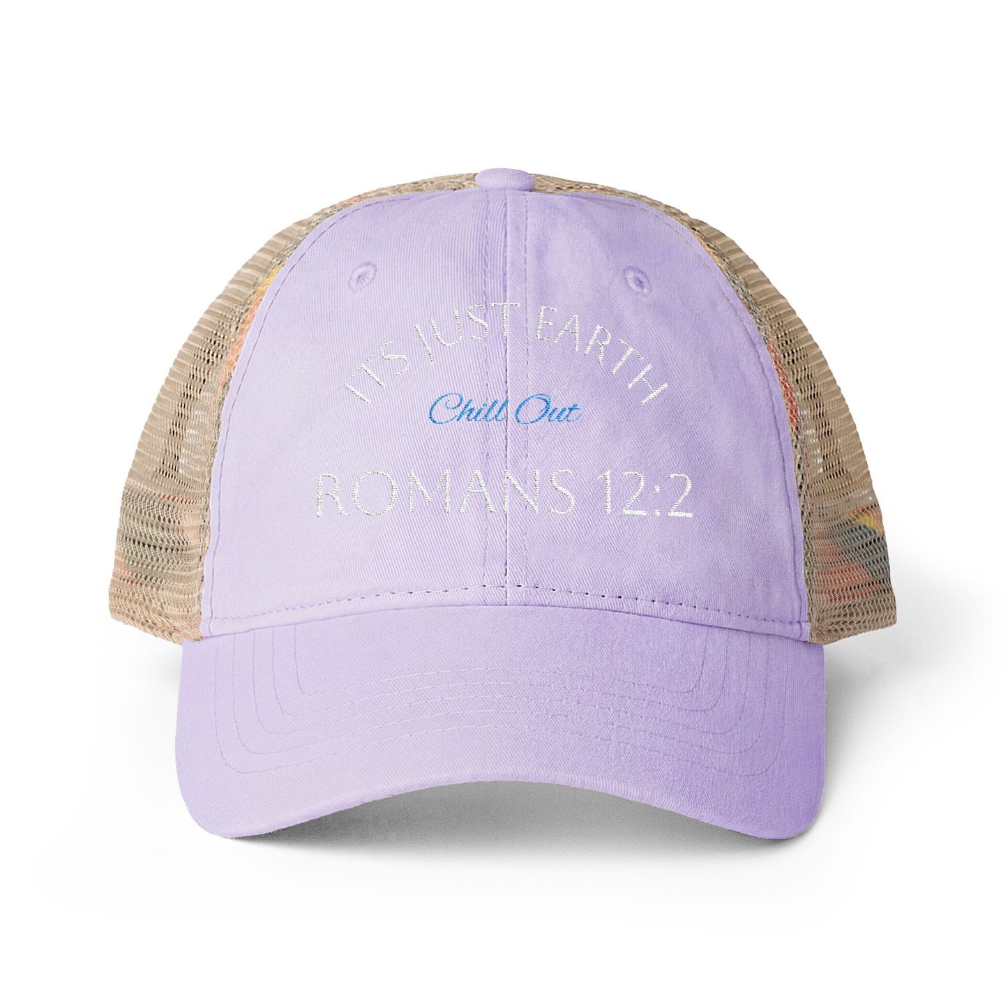 It’s Just Earth Women's Washed Mesh-Back Cap