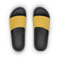 Yellow Daisy Slide Sandals — Floral Women's Summer Slides