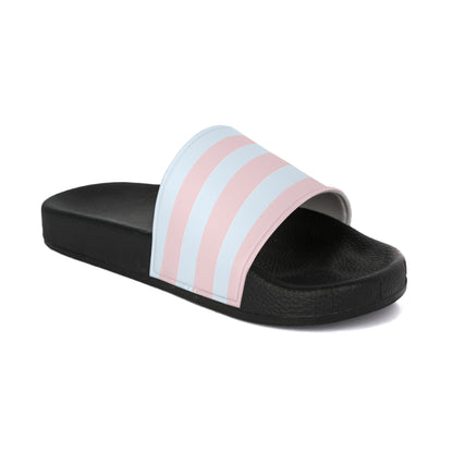 Pink & Blue Slide Sandals –  Women's Slides