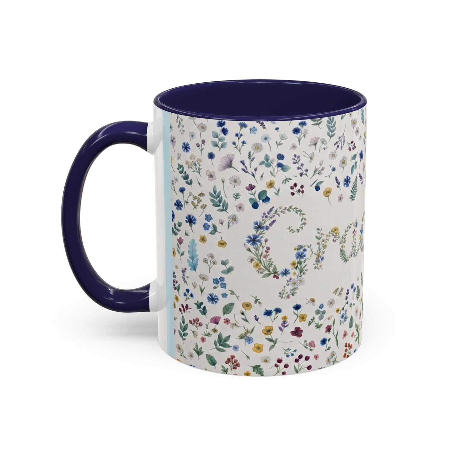 Grace Led Floral, Faith, Coffee Mug (11, 15oz)