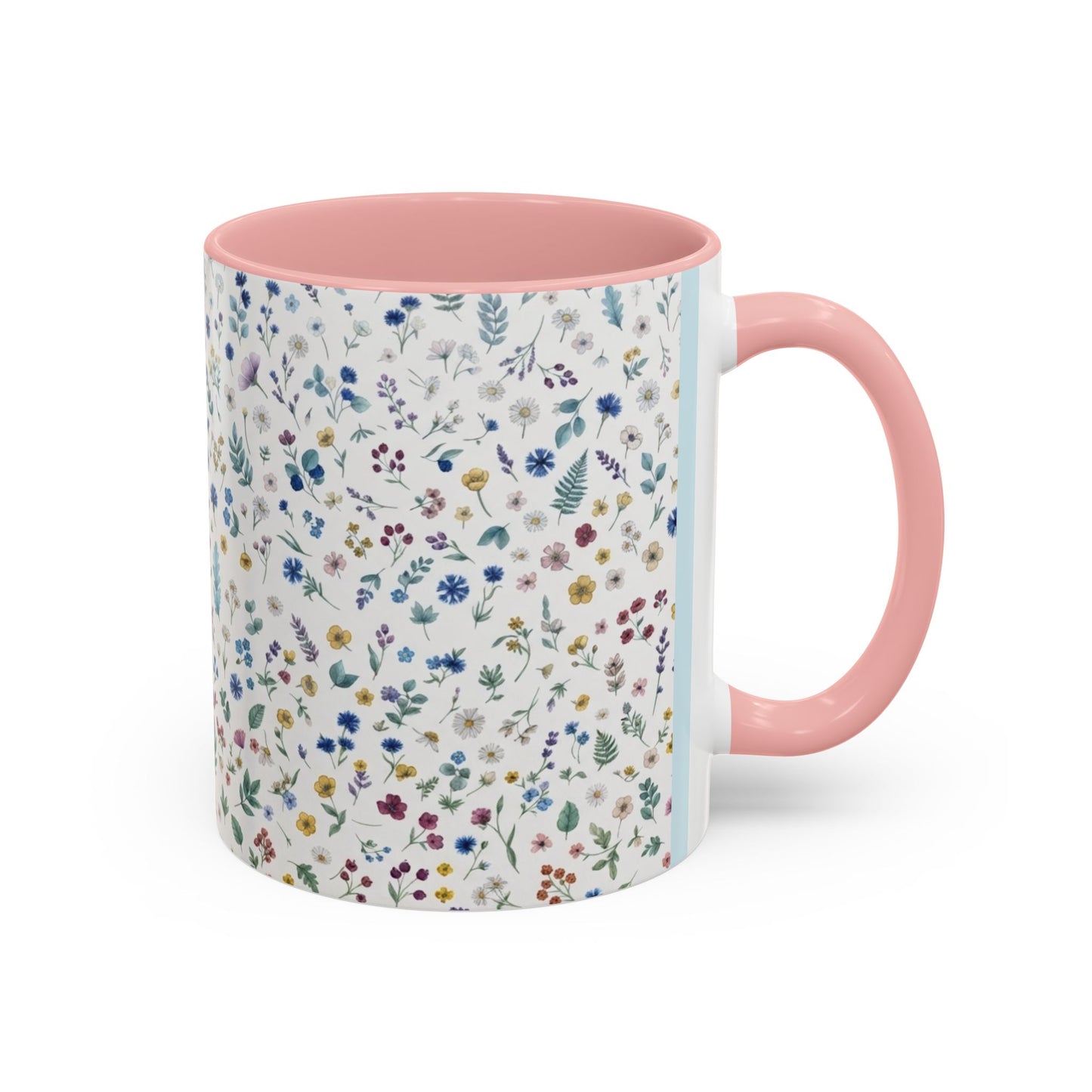Floral Accent, Spring & Fall Collection Coffee Mug (11, 15oz)