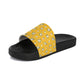 Yellow Daisy Slide Sandals — Women’s Floral Pool Slides