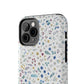 White Floral, Tough Phone Cases, Floral, Fall