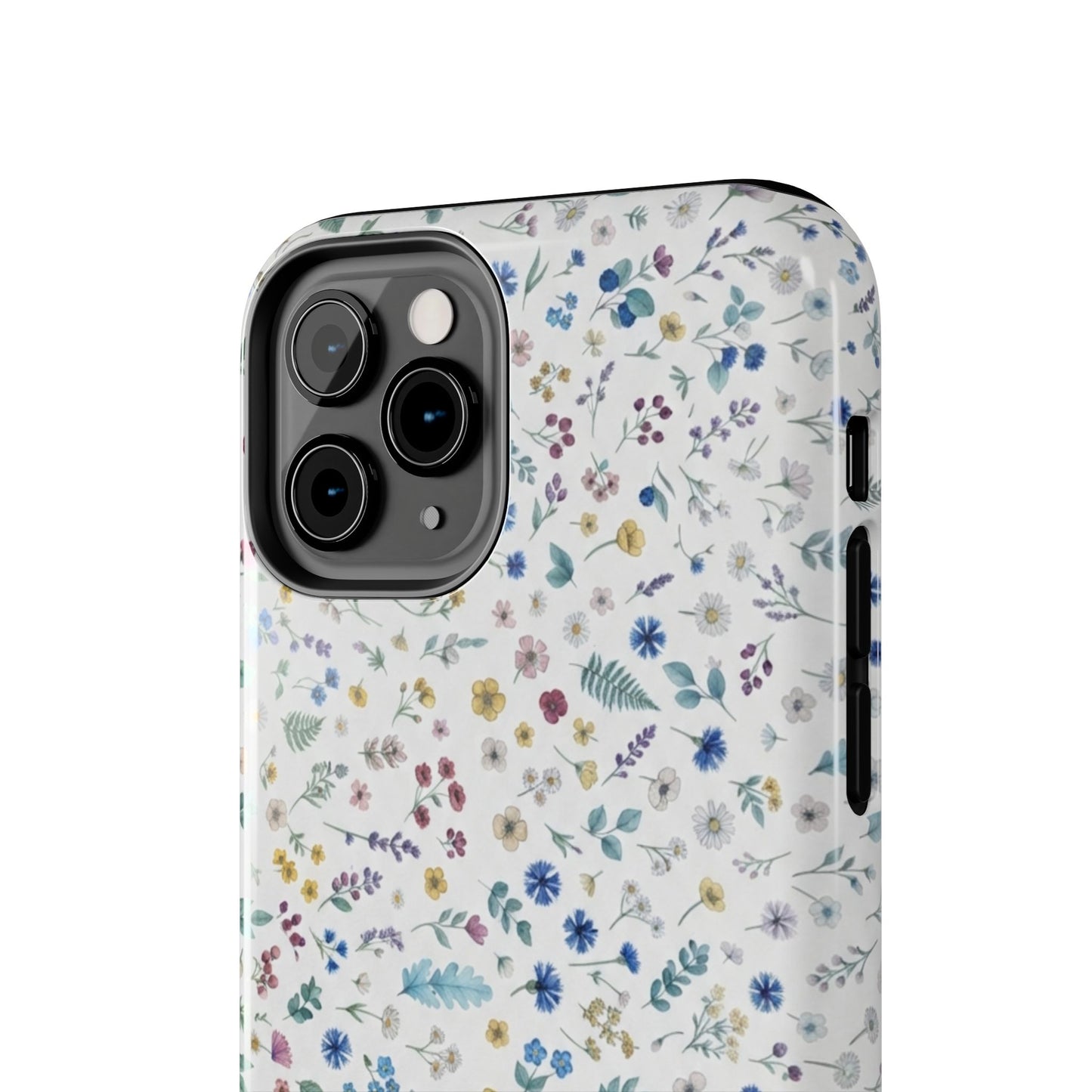 White Floral, Tough Phone Cases, Floral, Fall
