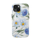 Blue Floral Tough Phone Cases