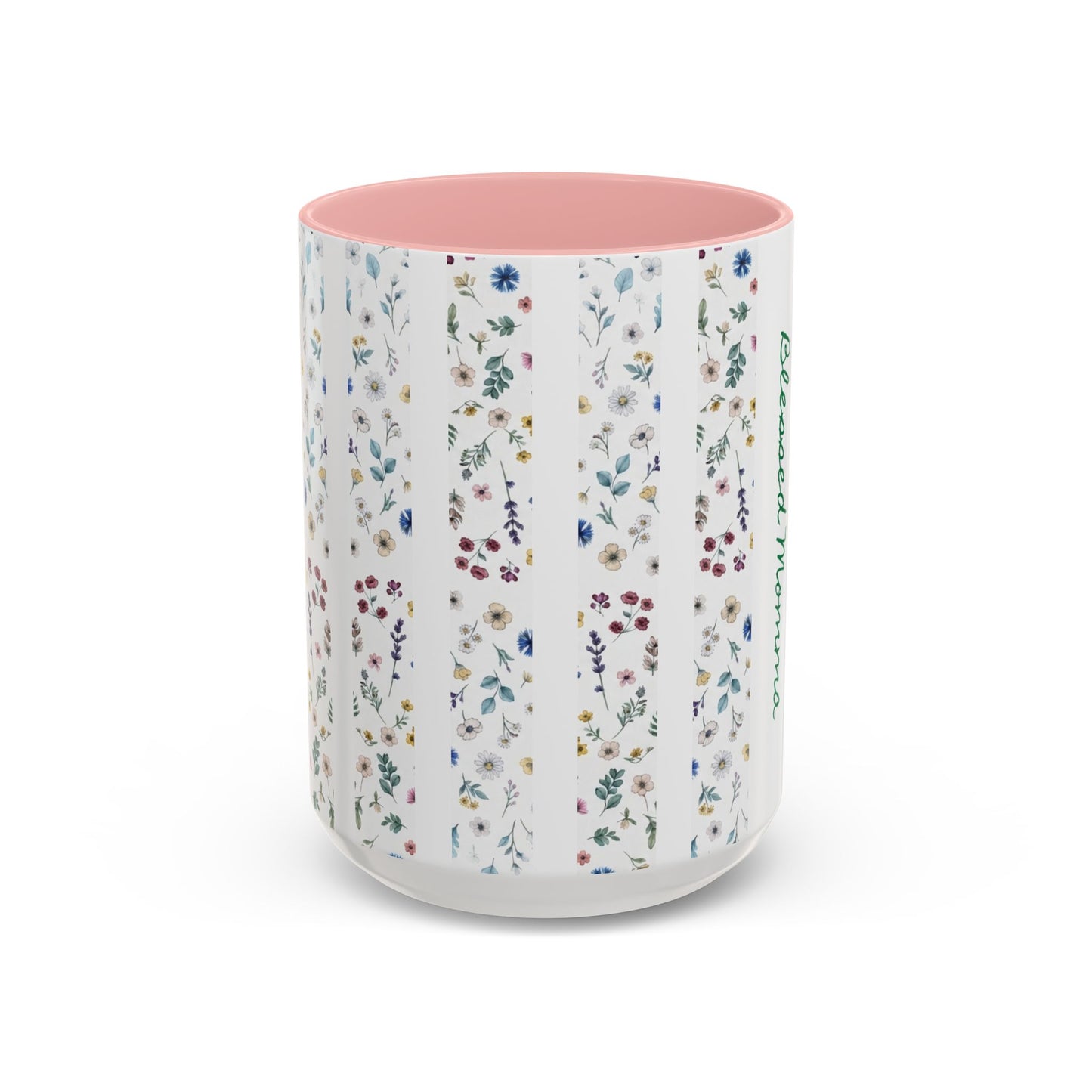 Blessed Momma Accent Coffee Mug (11, 15oz)