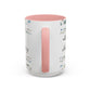 "It's okay, Let Coffee & Prayer Fuel the day." Accent Coffee Mug (11, 15oz)