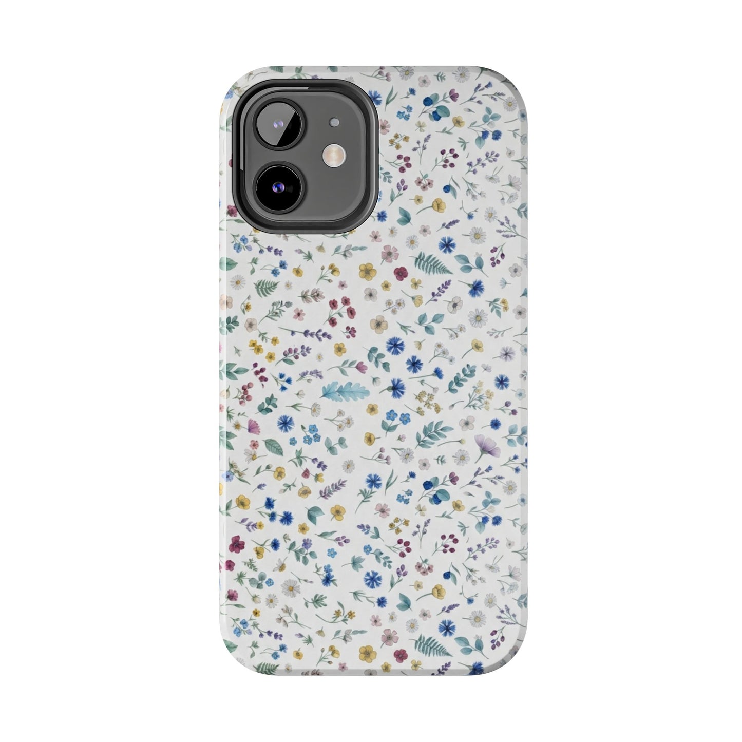 White Floral, Tough Phone Cases, Floral, Fall
