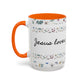Jesus Loves You, That's all-Accent Coffee Mug (11, 15oz)