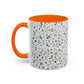 Floral Accent, Spring & Fall Collection Coffee Mug (11, 15oz)