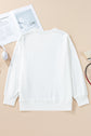 GAME DAY Tinsel Drop Shoulder Sweatshirt