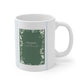 "On the Hard Days I will praise you. On the Good Days I will praise You" 2 sided Ceramic Coffee Cups, Stripes 11oz, 15oz